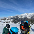 ski groupe montagne